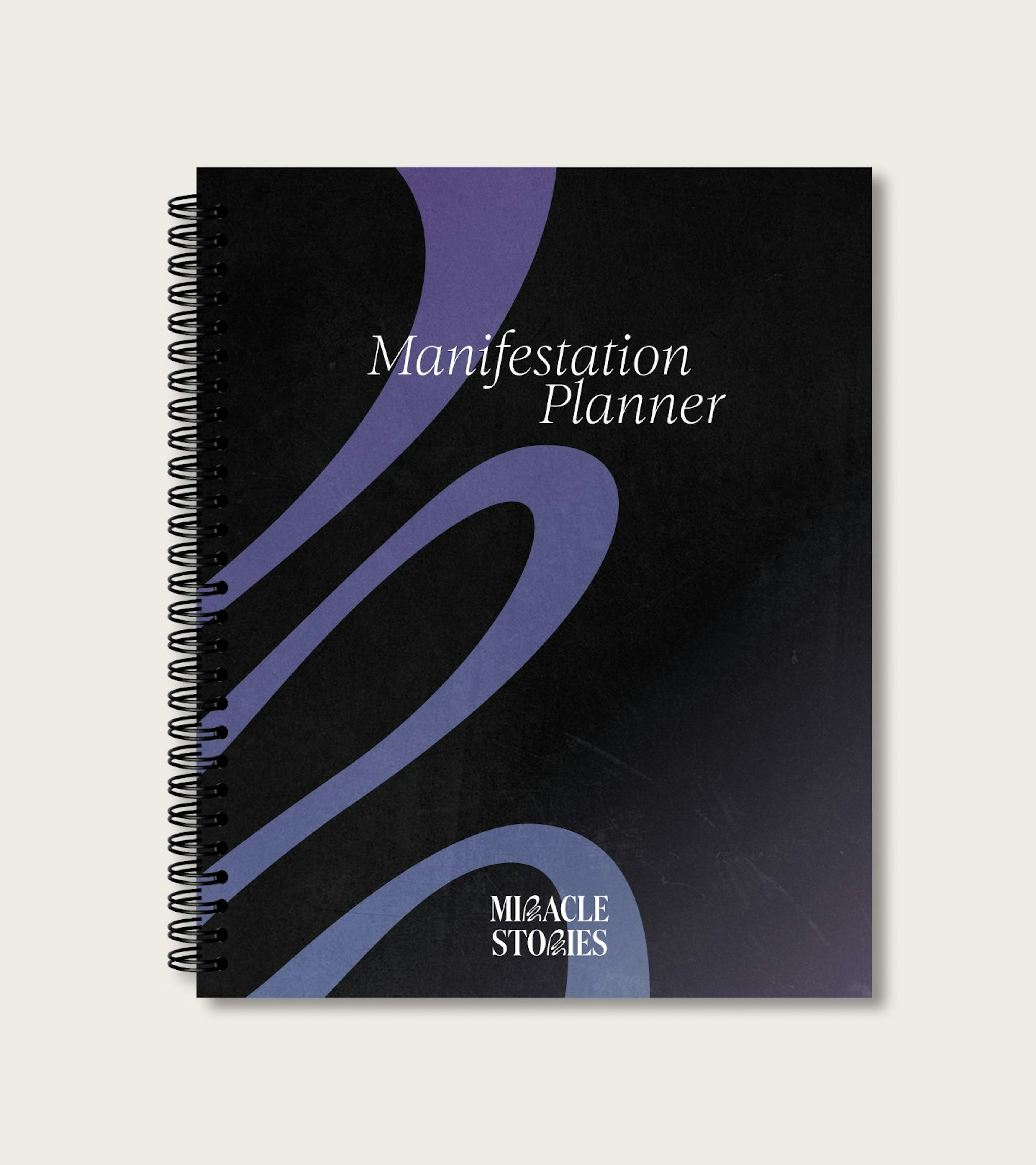 the cover of a manifestation planner